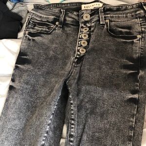 high waisted skinny jeans